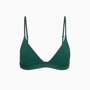 ISO Aritzia Talula Triangle Bralette in Scarab Green NWT Size Medium